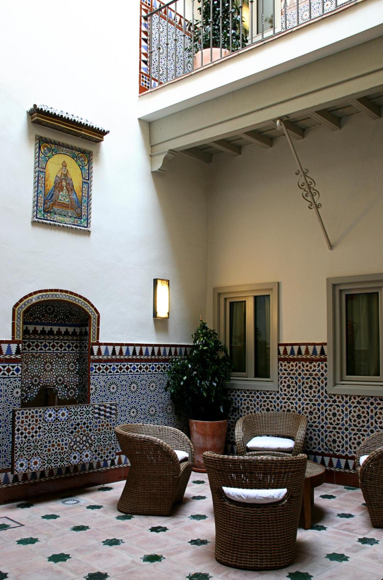Hotel Boutique Casas De Santa Cruz Sevilla Interior foto